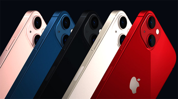 iPhone 13 Mini và iPhone 13 đem tới 5 tùy chọn màu sắc
